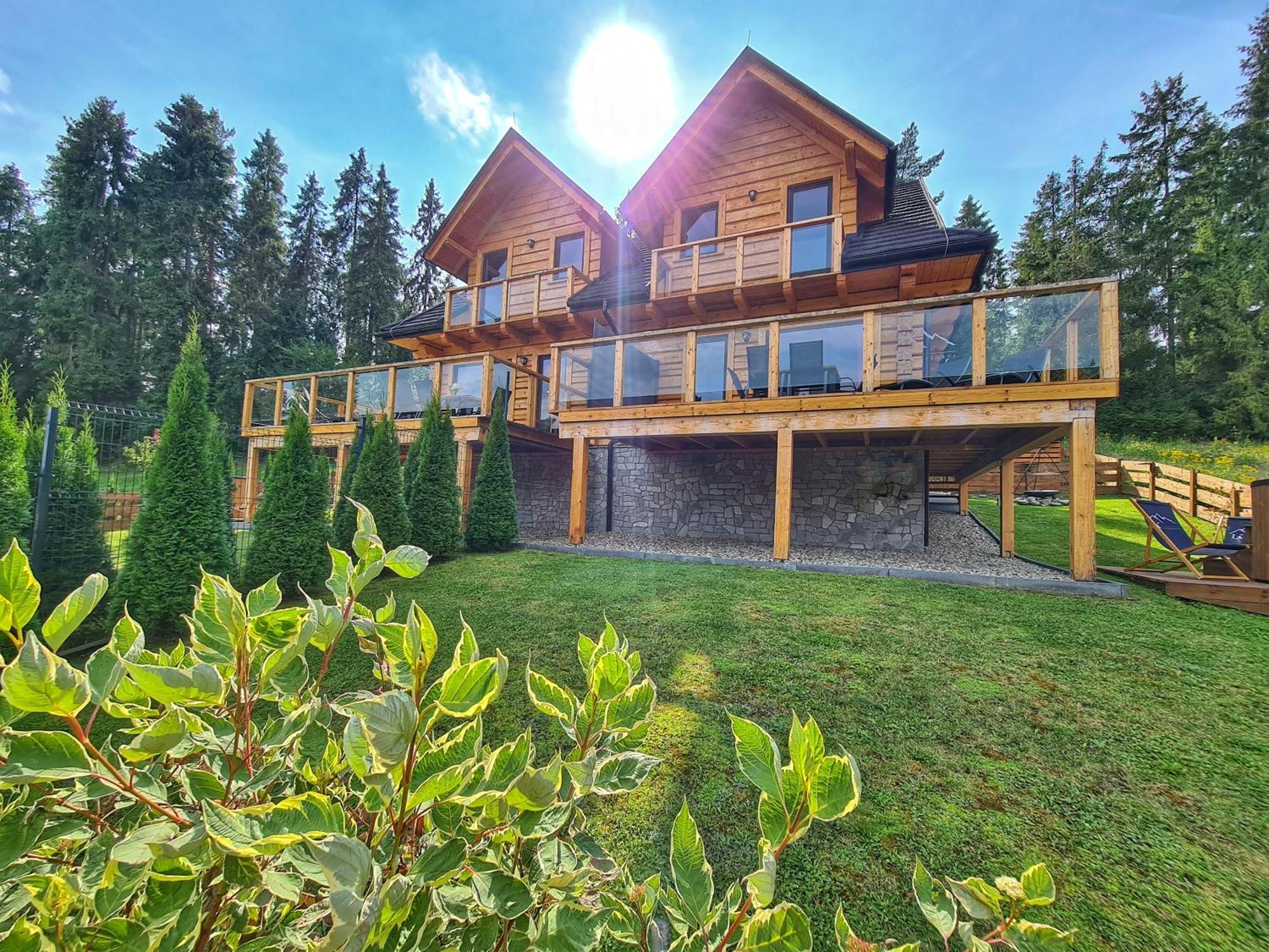 Lk Resort Lapsze Domy Z Prywatna Balia I Sauna Łapsze Niżne Εξωτερικό φωτογραφία
