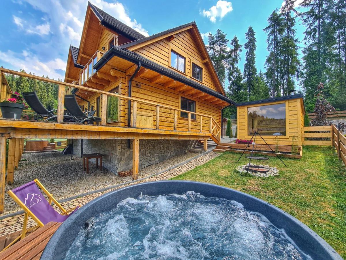 Lk Resort Lapsze Domy Z Prywatna Balia I Sauna Łapsze Niżne Εξωτερικό φωτογραφία