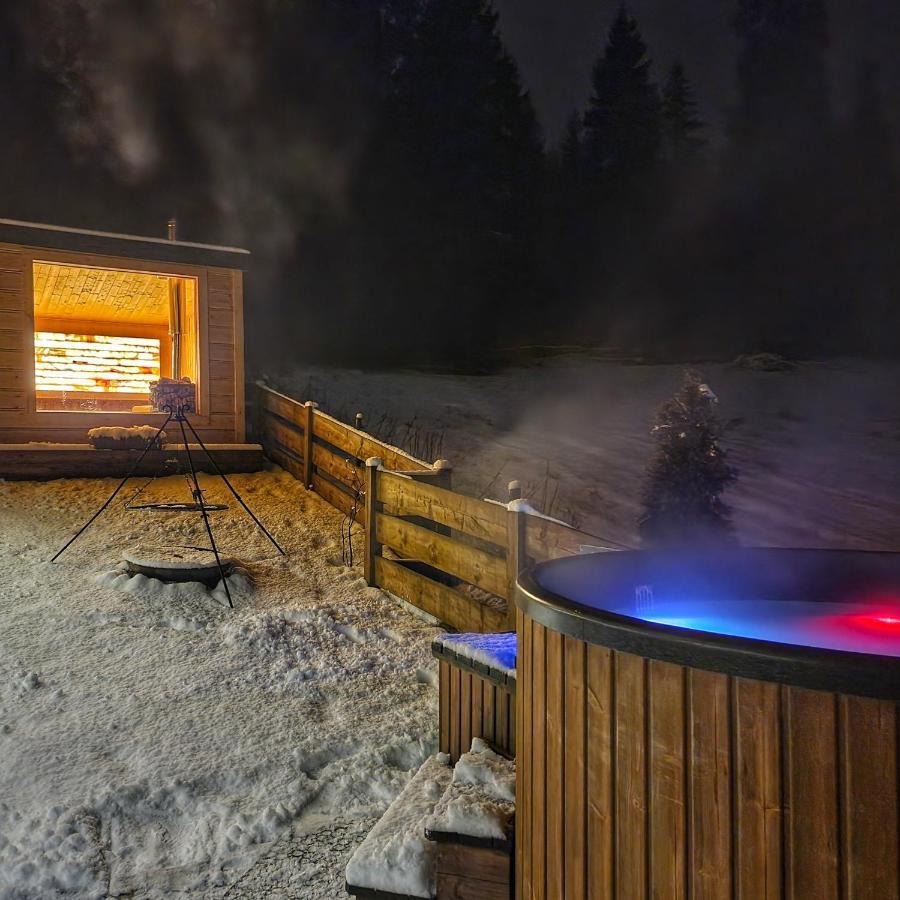 Lk Resort Lapsze Domy Z Prywatna Balia I Sauna Łapsze Niżne Εξωτερικό φωτογραφία