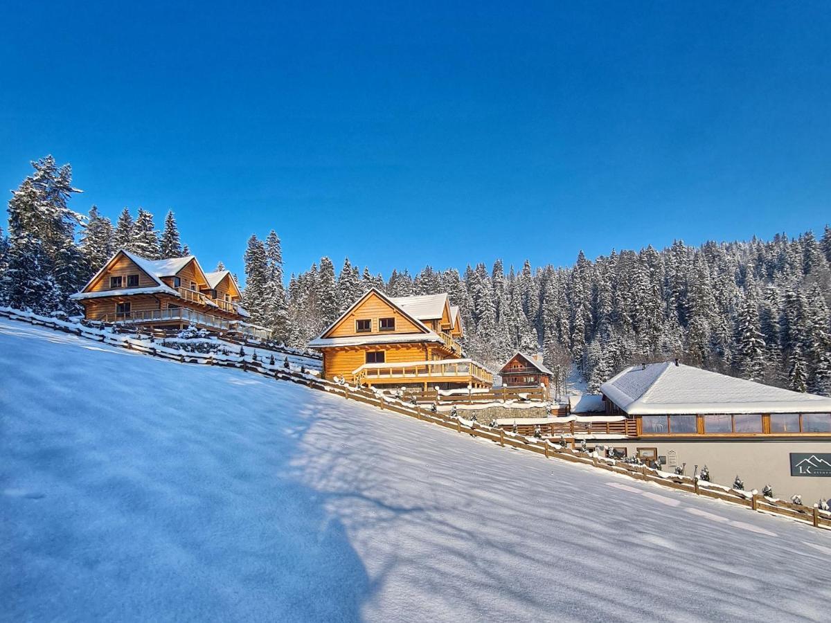 Lk Resort Lapsze Domy Z Prywatna Balia I Sauna Łapsze Niżne Εξωτερικό φωτογραφία